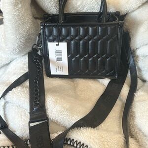 Black Quilted Handbag